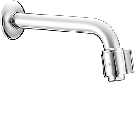 hansanova tapkraanwand vaste uitloop sprong 186-126mm 1/2 afbeelding 2