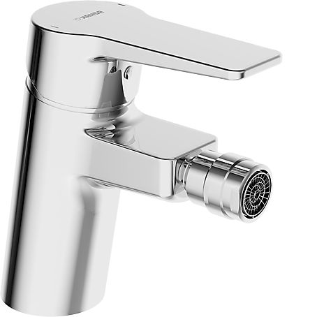 hansatwist bidetmengkraan vaste uitloop met waste 3/8 flex topbediend afbeelding 2