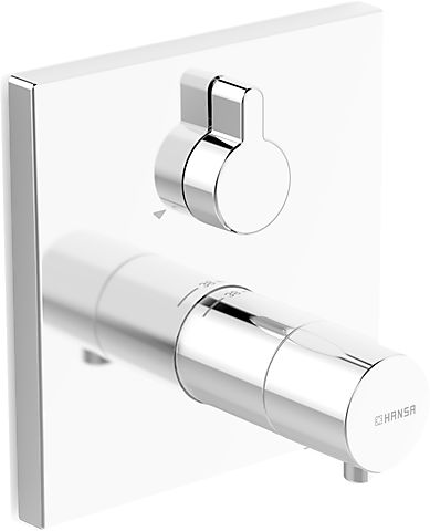 hansavarox pro wanne thermostat (eckig) afbeelding 2