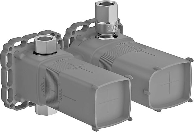 hansamatrix inbouwunit thermostaat met omstel 3.4 afbeelding 2