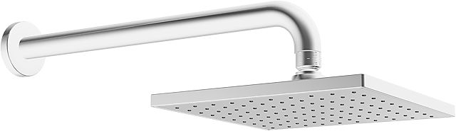 hansa vaste douche sprong 350mm afbeelding 2