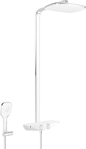 hansaemotion thermostatisch douchesysteem met losse handdouche en hou afbeelding 2