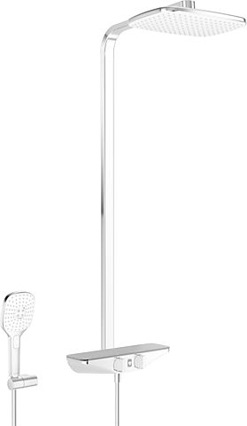 hansaemotion wellfit thermostatisch douchesysteem met losse handdouch afbeelding 2