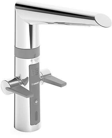 hansafit elektronische keukenmengkraan 3/8 flex hybride netvoeding afbeelding 2