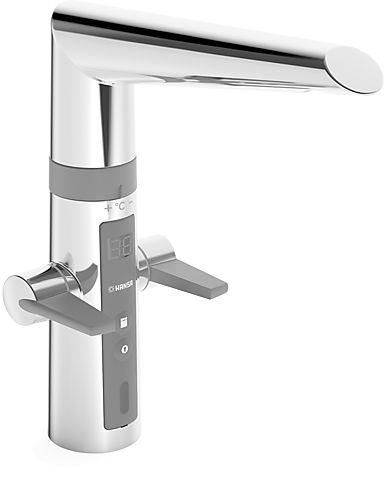 hansafit elektronische keukenmengkraan 3/8 flex hybride netvoeding afbeelding 2