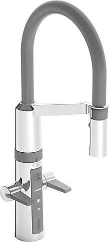 hansafit hybrid keukenm.kr. high flex uitloop. met app.stopkraan.netsp afbeelding 2