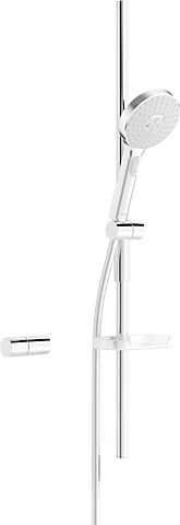 hansaactivejet doucheset. 3 str. 120mm. max.970 mm. met zeepschaal afbeelding 2