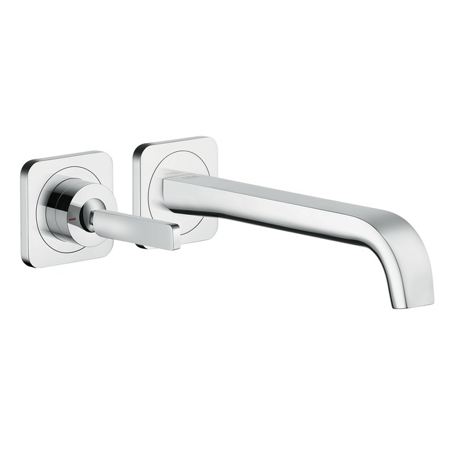 hansgrohe ax citterio e wtm inbouw korte uitloop chr. afbeelding 2