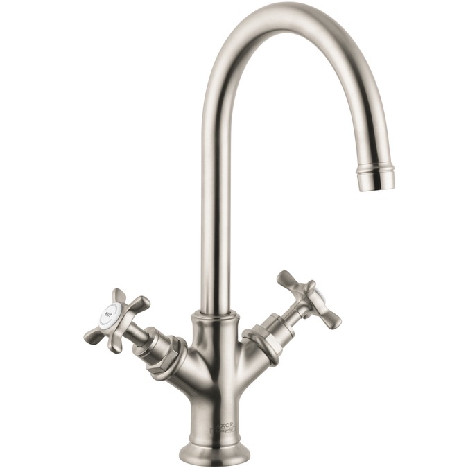hg axor montreux 2-gr.wastafelmengkraan 16502000 chroom afbeelding 1