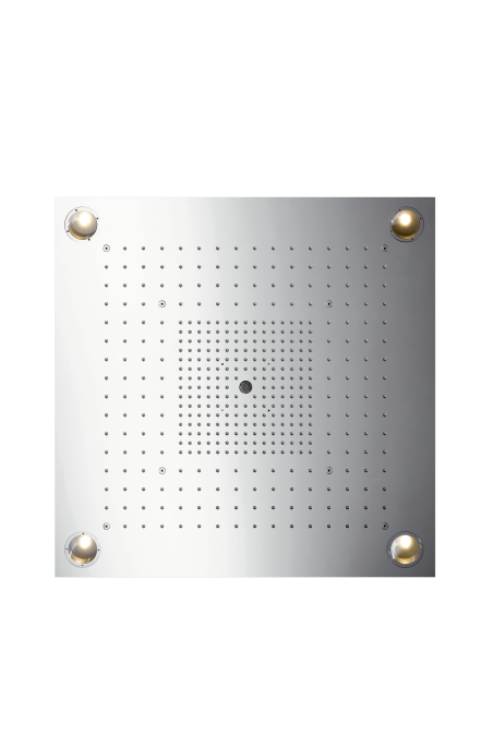 hansgrohe axor starck showerh.720x720mm m/licht 10627800 afbeelding 1
