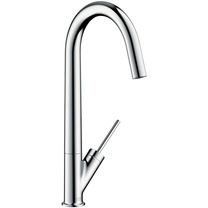 hg ax starck keukenmengkraan met hoge uitloop 10822000 chroom afbeelding 2