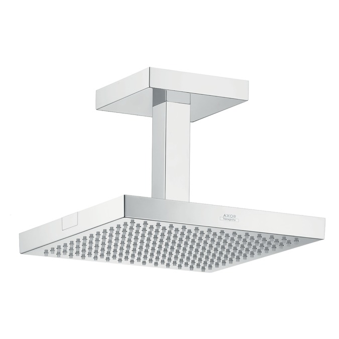 hg ax starck hoofddouche 240x240mm 10929000 met plafondaansluiting afbeelding 2