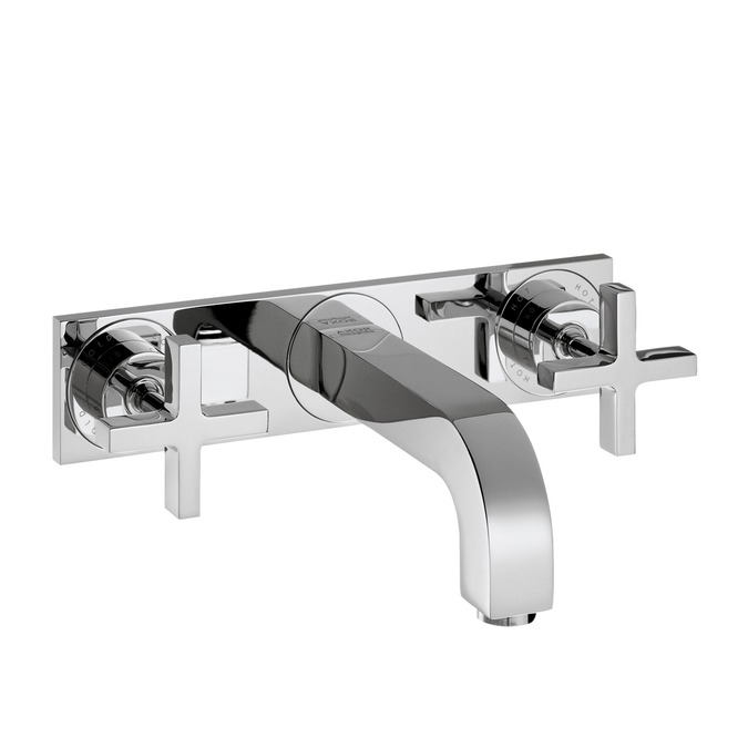 hg axor citterio 3-g.wt.mkr.w.uitl.226mm m/kr.pl. 39144000 chroom afbeelding 2
