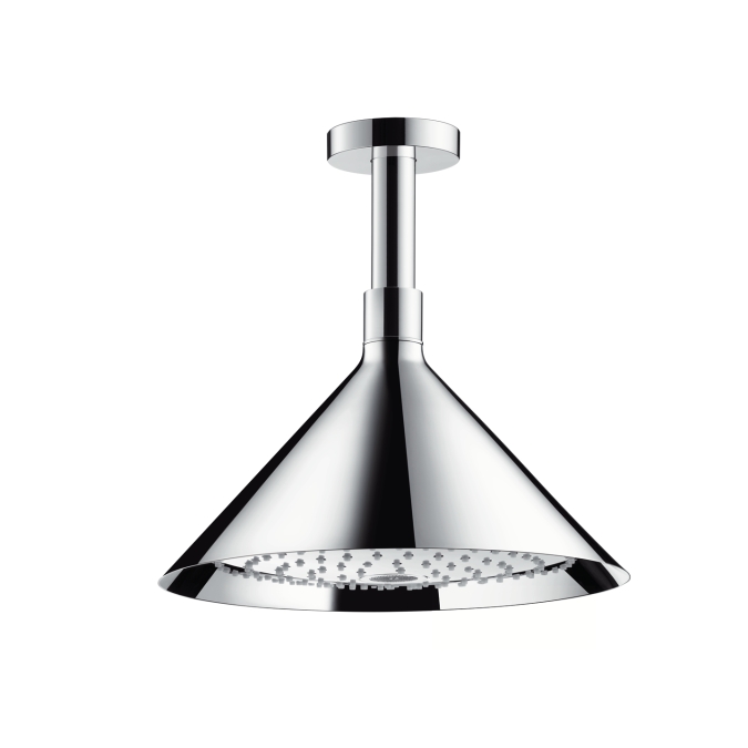 hansgrohe ax hoofddouche 240 2jet met plafondbevestiging designed by front afbeelding 2