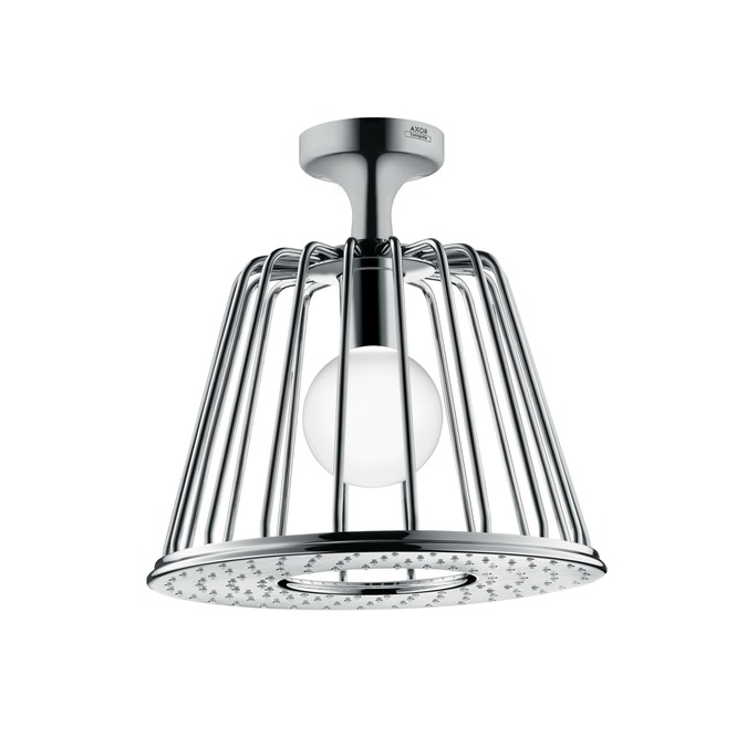 hansgrohe ax lampshower met plafondbevestiging designed by nendo afbeelding 2