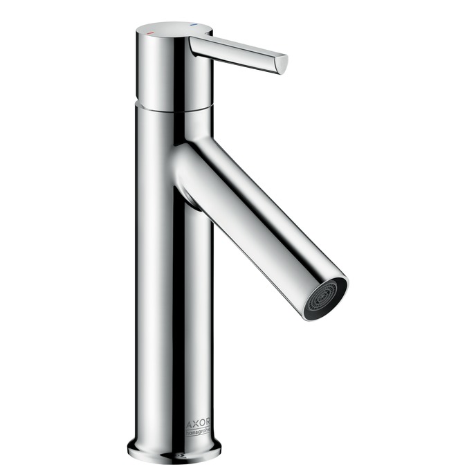 hansgrohe ax starck wastafelmengkraan 210 rechte greep 5 l/min zonder waste chroom afbeelding 1