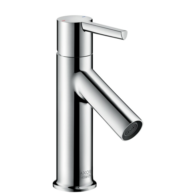 hansgrohe ax starck fonteinmengkraan 180 rechte greep 5 l/min met waste chroom afbeelding 2