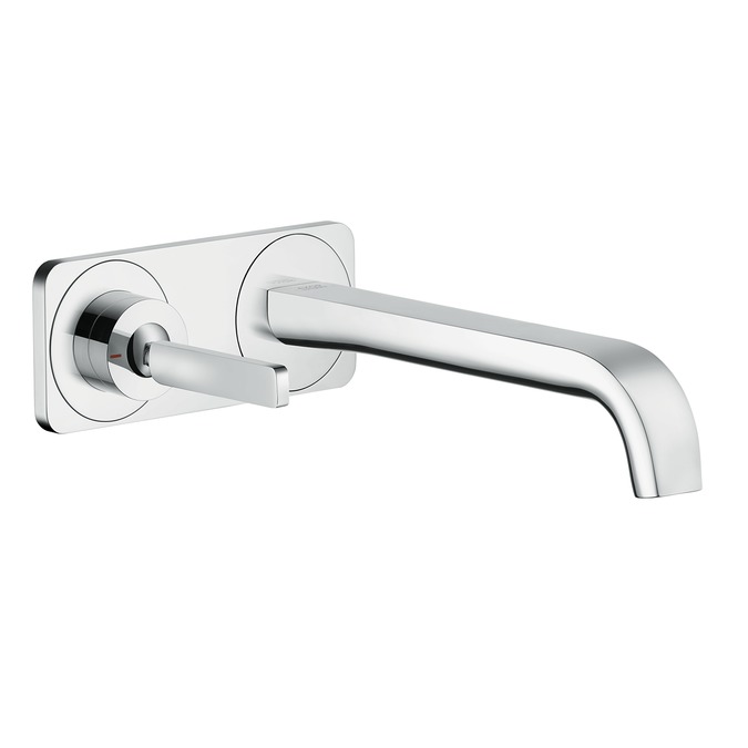 hansgrohe ax citterio e wtm inbouw chroom met plaat afbeelding 3