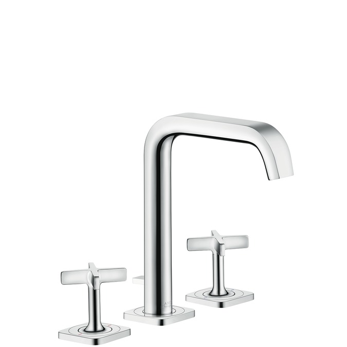 hansgrohe ax citterio e 3-gats wastafelkraan chroom afbeelding 3