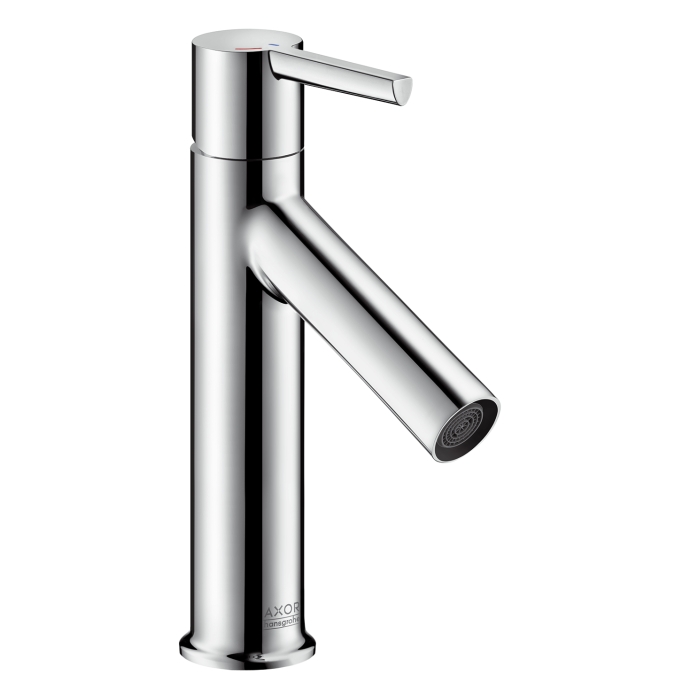 hansgrohe ax starck coolstart wastafelkraan 210 rechte greep 35 l/min met waste chroom afbeelding 2