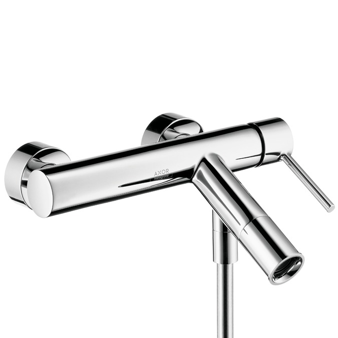 hgrohe axor starck 1gr.opbouw badmengkraan 10411000 chroom afbeelding 2