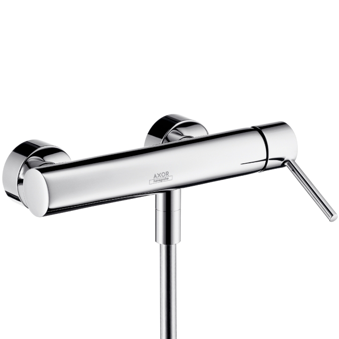 hansgrohe axor starck 1gr.opbouw douchemengkraan 10611000 chroom afbeelding 1