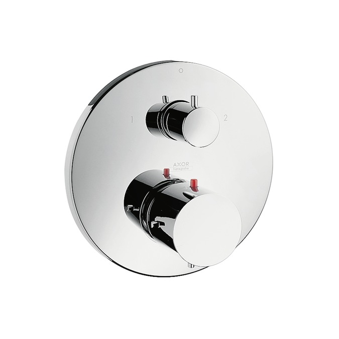 hansgrohe axor starck inb.therm.+stopkraan+omstel 10720000 chroom afbeelding 2