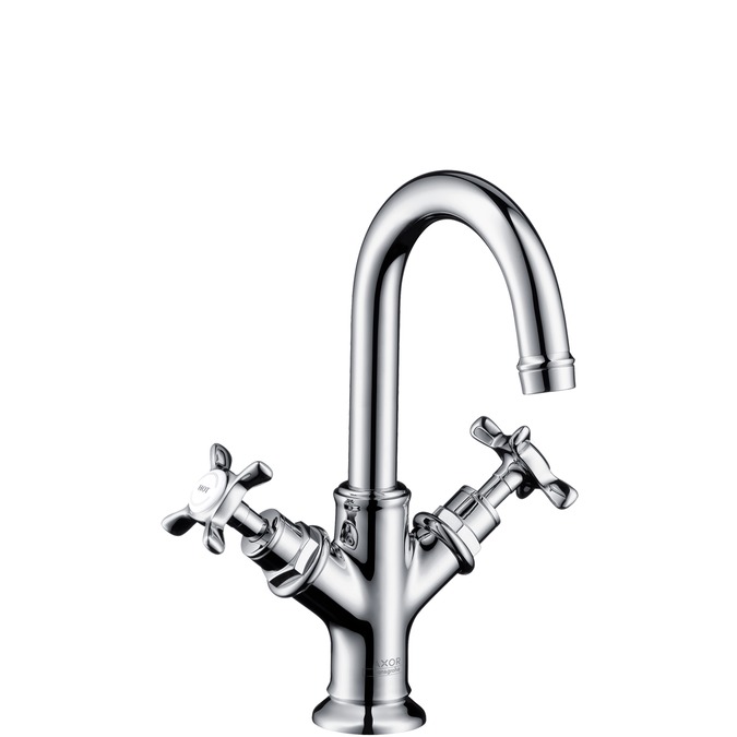 hgaxor montreux 2-gr.fonteinmengkraan z/waste 16505000 chroom afbeelding 3