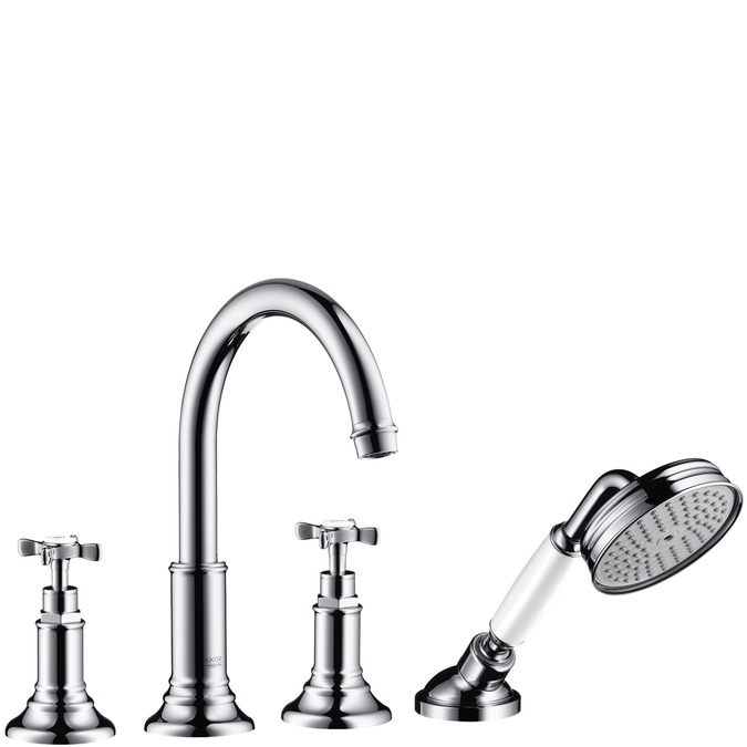 hgaxor montreux kleurset 4-g.badrandmengkraan 16546000 chroom afbeelding 2