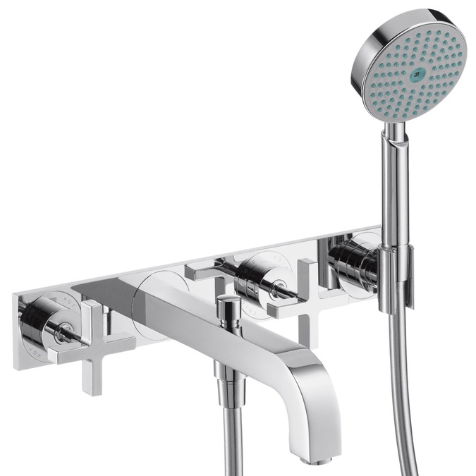 hg.axor citterio 4-gats badmkr.inb.m/kr.gr.m/plaat 39441000 chroom afbeelding 3