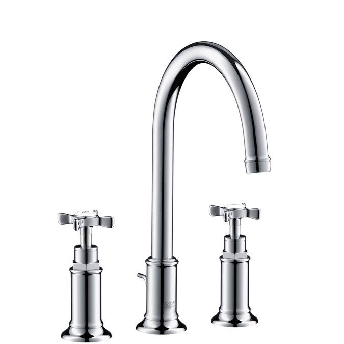 hgaxor montreux 3-g.wastafelmengkraan staand 16513000 chroom afbeelding 2