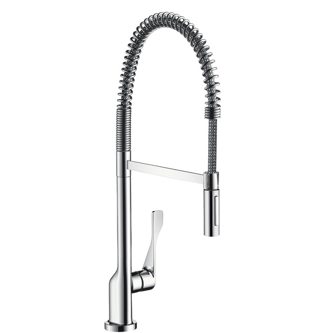 hg axor citterio semi-pro 1-gr.keukenmengkr 39840000 chroom