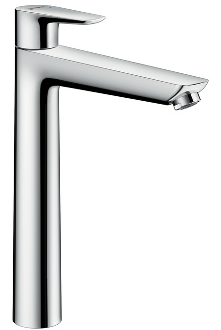 hansgrohe talis e eengreeps wastafelmengkraan 80 met wastegarnituur afbeelding 1