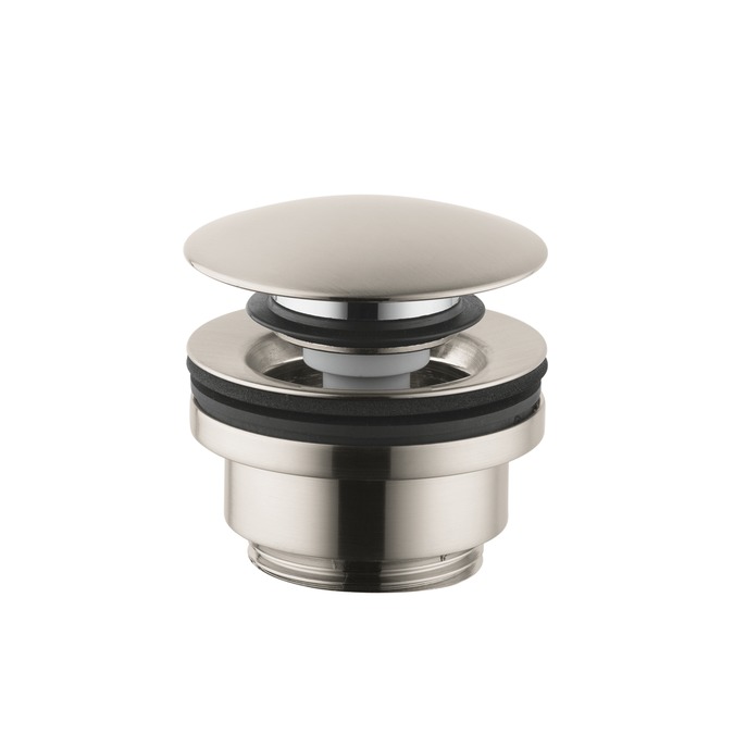 hansgrohe afvoerplug push open 1 1/4 voor wastafe 50100000 chroom afbeelding 3