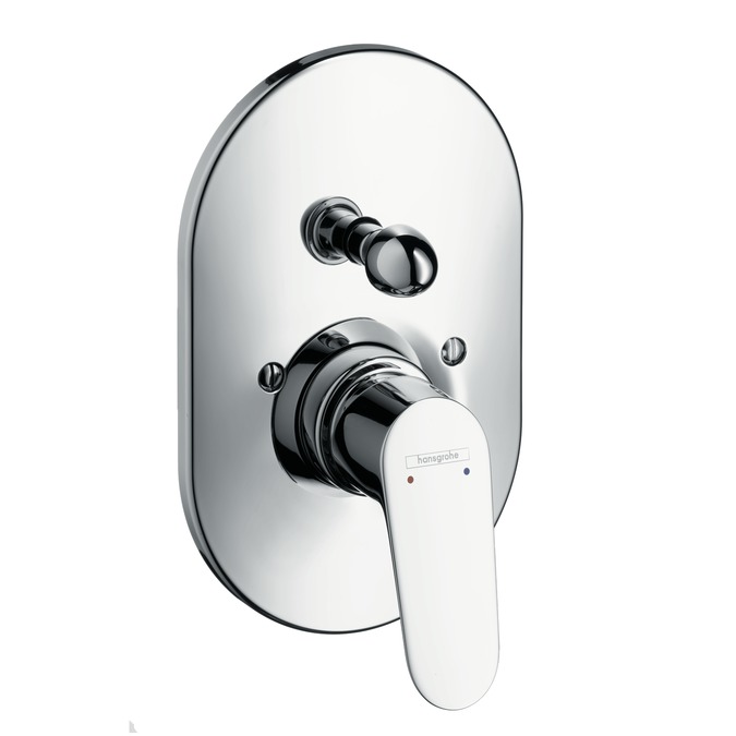 hansgrohe focus e2 afbouwdeel eengr.inb.badmengkr. 31947000 chroom afbeelding 2
