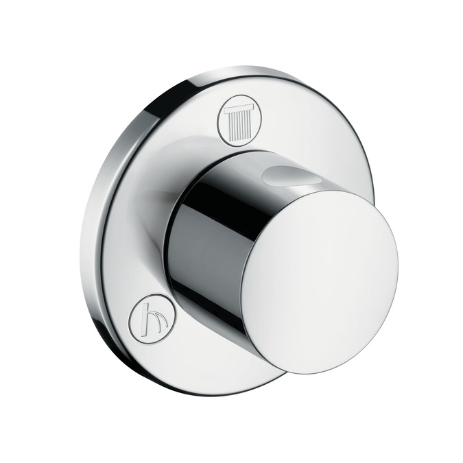hansgrohe kleurset trio/quattro omstelkraan 15932000 chroom afbeelding 3