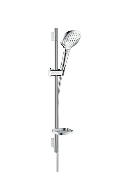 hg raind.sel.120 ecosm/unica s puro glijst.st.65cm 26622400 wit/chroom afbeelding 2