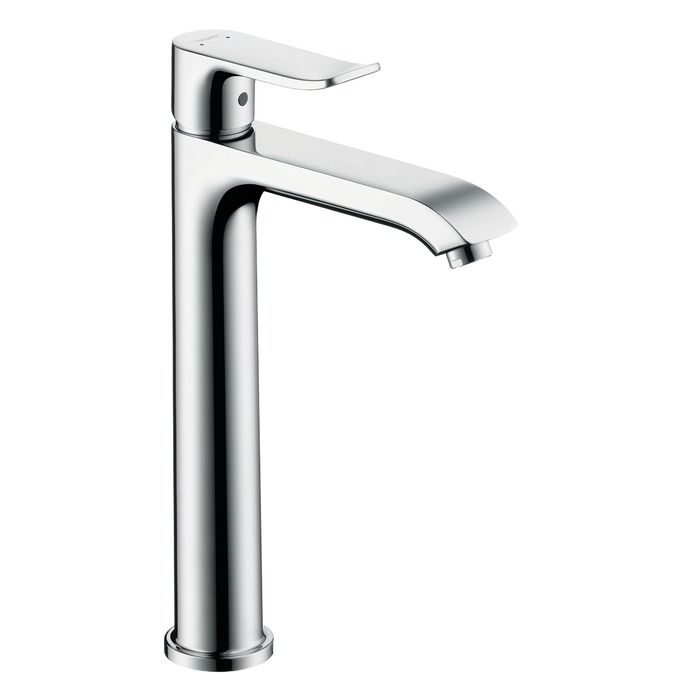 hansgrohe metris highriser 200 zonder waste 31185000 chroom afbeelding 1