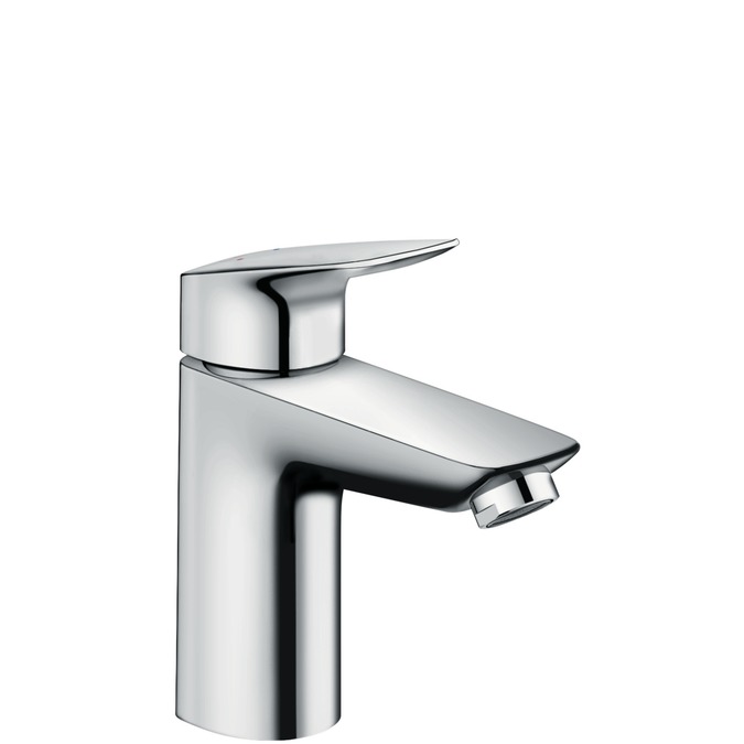 hansgrohe logis wtm 100 met waste chroom afbeelding 1