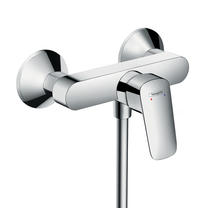 hansgrohe logis 1-greeps opbouw douchemengkraan 71600000 chroom afbeelding 2