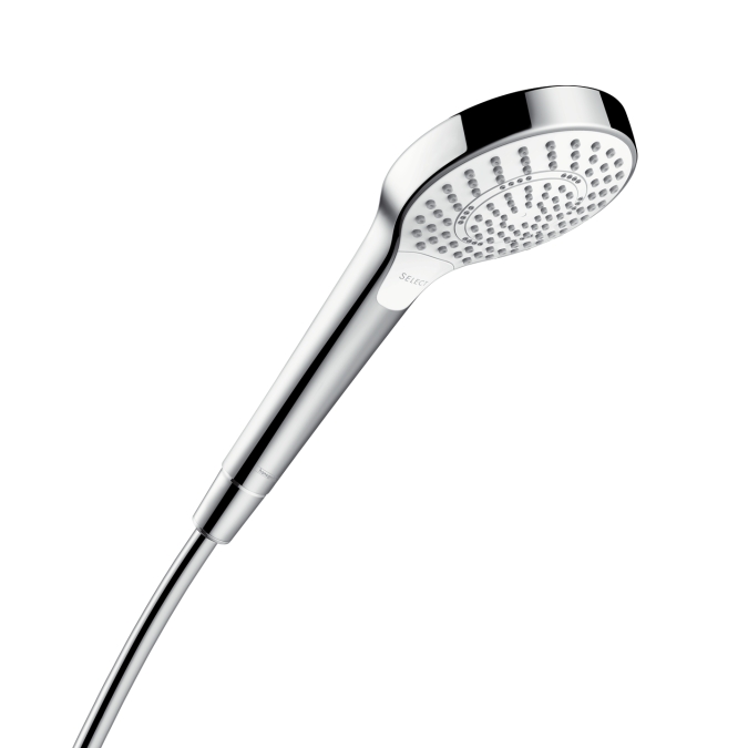 hansgrohe croma select s multi ecosmart 9 l/min handdouche wit/chroom afbeelding 2