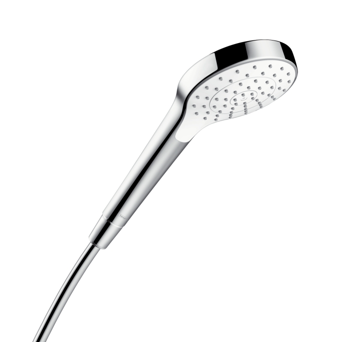hansgrohe croma select s mono ecosmart 9 l/min handdouche wit/chroom afbeelding 2