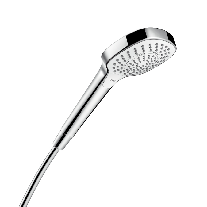 hansgrohe croma select e multi ecosmart handdouche wit/chroom afbeelding 3