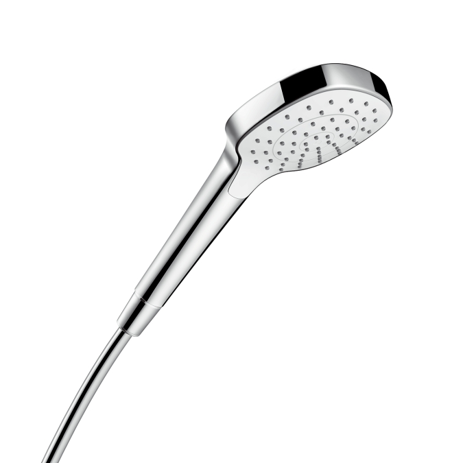 hansgrohe croma select e 1jet ecosmart 9 l/min handdouche wit/chroom afbeelding 3