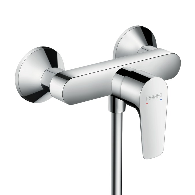 hansgrohe talis e eengreeps douchemengkraan opbouwmontage afbeelding 2