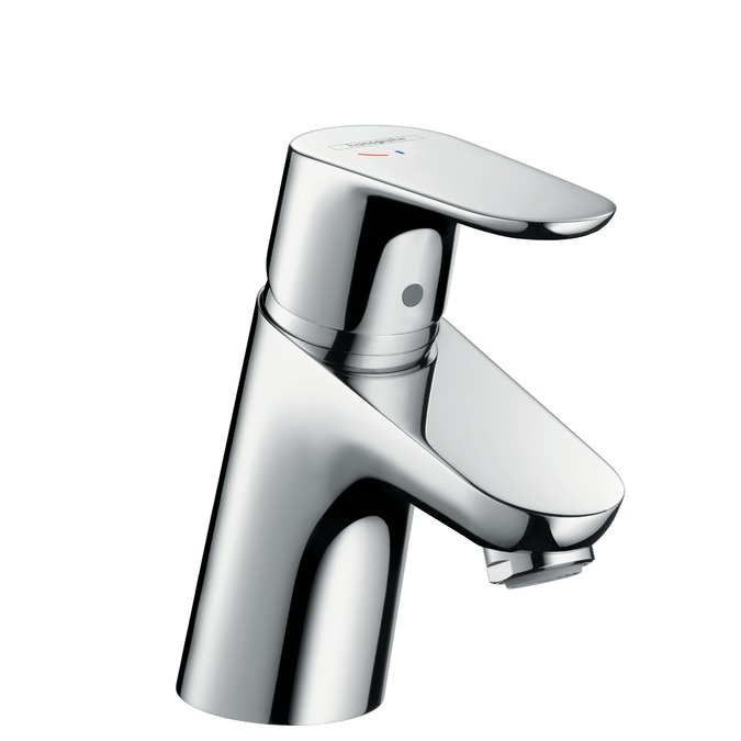 hansgrohe focus 70 wastafelmengkraan coolstart chroom incl. pop-up afvoergarnituur afbeelding 2