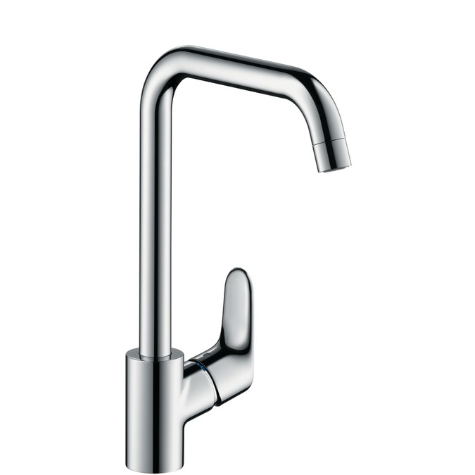 hansgrohe focus eengreeps keukenmengkraan 31820000 hoge uitloop chroom