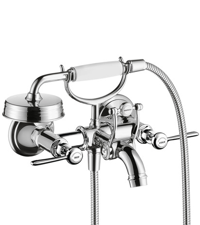 hansgrohe axor montreux tweegreeps opbouw badmengkraan chroom afbeelding 3
