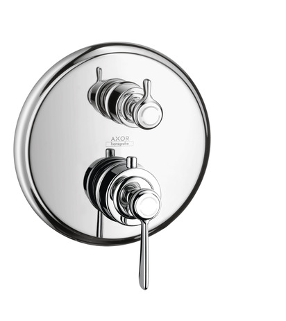 hansgrohe axor montreux afbouwdeel inbouw thermostaat met stopkraan chroom afbeelding 2