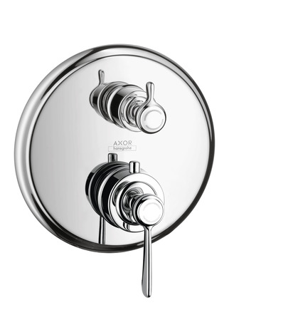 hansgrohe axor montreux afbouwdeel inbouw thermostaat met stop- en omstelkraan chroom afbeelding 3
